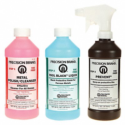 PRECISION BRAND 45126 Tool Blackener 1 pt. Liquid Bottle