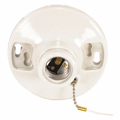 SATCO 90443 Lamp Holder for E26 4-1/2 dia Bulb