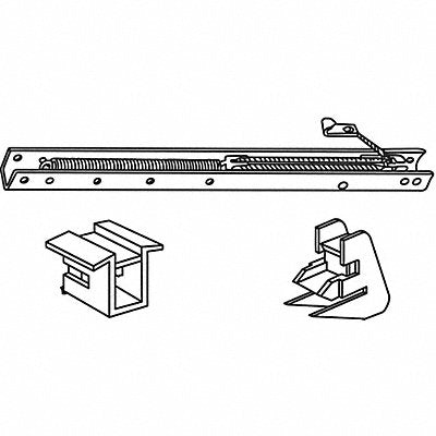 GRAINGER 602316 Sash Balance Window Channel 24 L