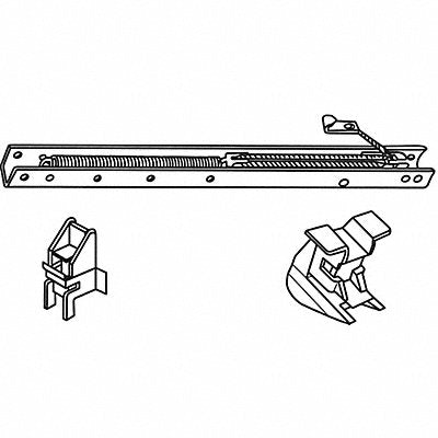 GRAINGER 602733 Sash Balance Window Channel 28 L