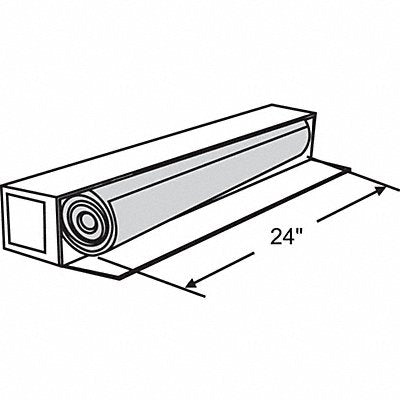 GRAINGER 6925 Door/Window Screen Fiberglass 24 W