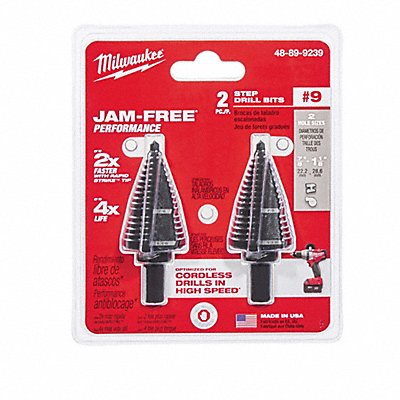 MILWAUKEE 48899239 Drill Bit Set 7/8 /1-1/8 Bit Sizes PK2