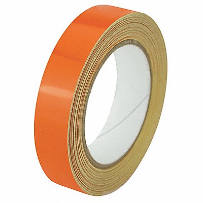 GRAINGER ZRF1X50OR Floor Tape Orange 1 inx50 ft Roll