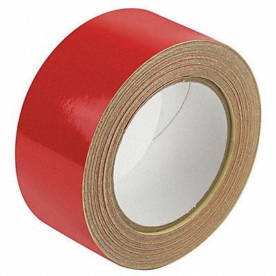 GRAINGER KPT62RD10 Floor Tape Red 2 inx30 ft Roll