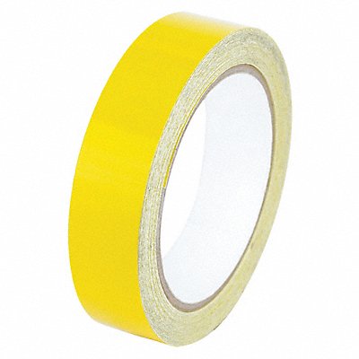 GRAINGER RF1YL Floor Tape Yellow 1 inx30 ft Roll