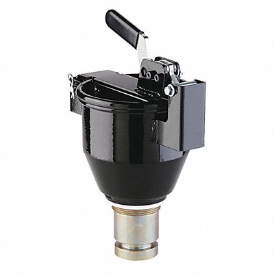 PIG DRM1032BK Drum Funnel Black Steel NPT