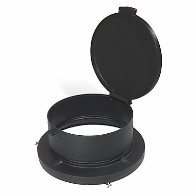 PIG DRM965BK Drum Lid Black Polyethylene 55 gal