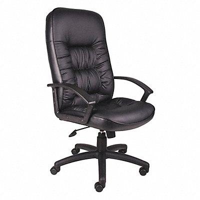 GRAINGER 452R28 Executive Chair Leather Upholstery