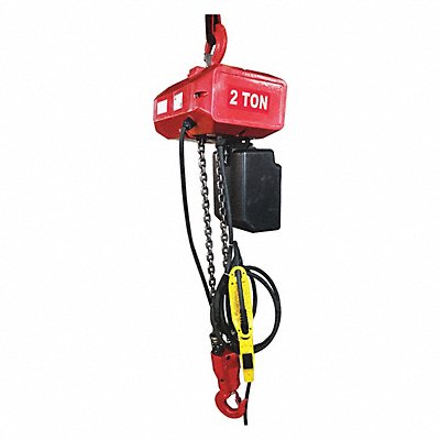 DAYTON 452R42 K8691 Chain Hoist 4000 lb Load 10 ft Lift