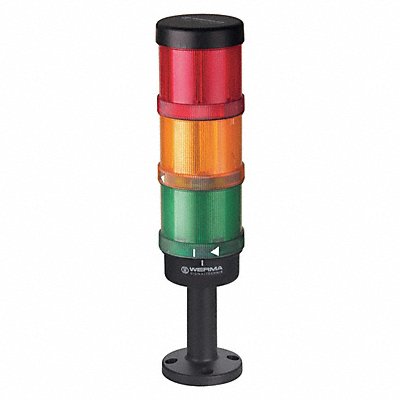 WERMA 64900002 Tower Light Assembly 24VAC/DC 80mA 70mm