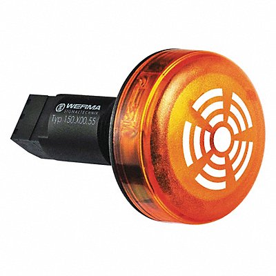 WERMA 15030055 Buzzer 24VDC Black 1-61/64 W IP65