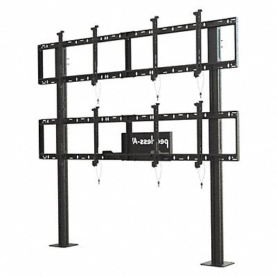PEERLESS DSS5602X2 Wall/Pedestal Mount For Televisions Blck