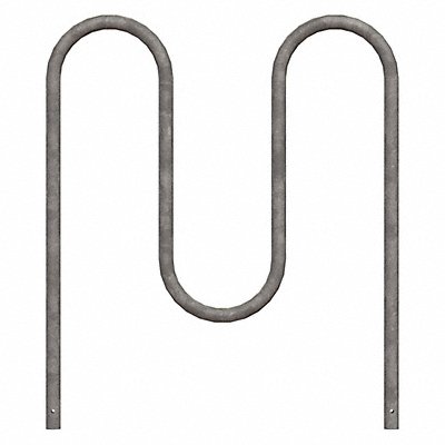 MADRAX QSWP365IGG Bike Rack Silver Color 5 Cap. 39 W