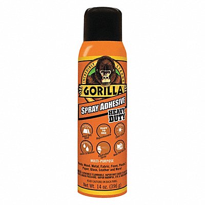 GORILLA 6301502 Spray Adhesive 14 fl oz Aerosol Can