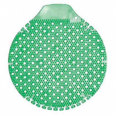 TOUGH GUY 454G77 Urinal Screen Round Green 150 g PK6