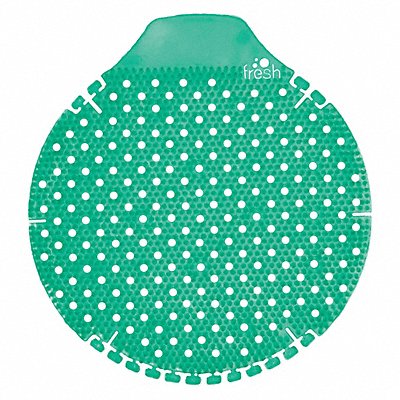 TOUGH GUY 454G79 Urinal Screen Round Turquoise 150 g PK6