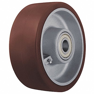 GRAINGER GB20225KBB075 Caster Wheel 7 7/8 dia 3 520 lb Tan