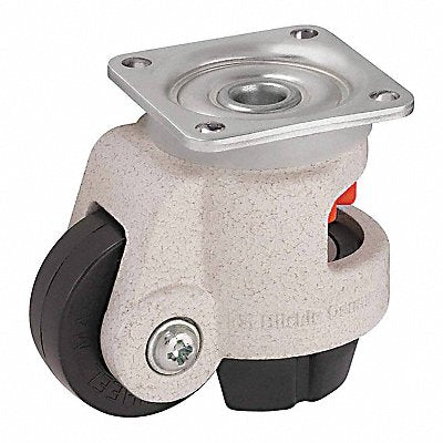 GRAINGER HRSPPOA72G Leveling Plate Castor Swivel 2200 lb.