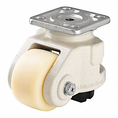GRAINGER HRSPGSPO90G Leveling Plate Castor Swivel 4400 lb.