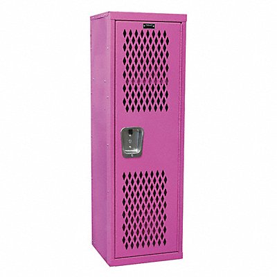 HALLOWELL HTL1515481BG Locker 1x1Locker Pink 48 x15 x15 Unassembled