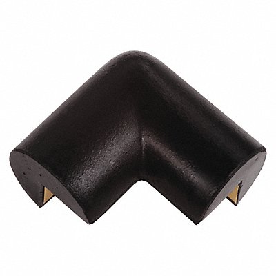 KNUFFI 606784 Corner Guard Rounded Black