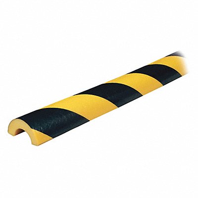 KNUFFI 606792 Corner Guard Rounded Black/Yellow