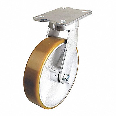 GRAINGER P25SUY050K16 Kingpinless Plate Castor Swivel 990 lb.