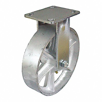 GRAINGER P21RC080R16 Standard Plate Castor Rigid 1250 lb.
