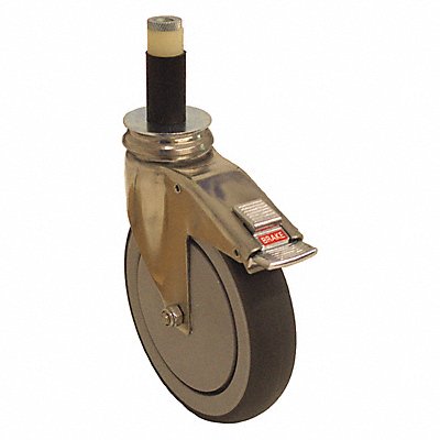 GRAINGER P14SRP030KSX3TB Quiet-Roll Expanding Stem Castor 3