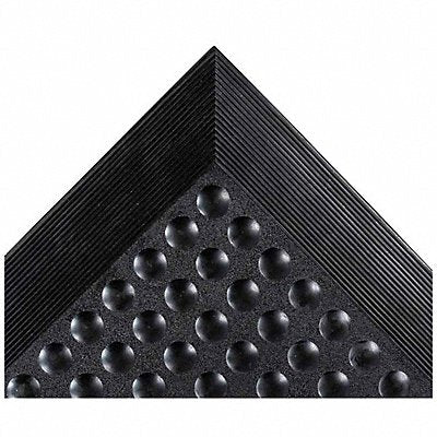 CONDOR 38ZA90 Antifatigue Mat Black 3ft. x 5ft.