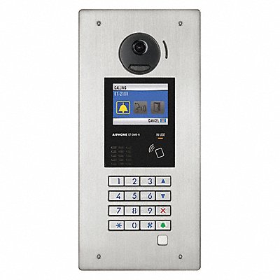 AIPHONE GTDMBN Video Entry Station 5-7/8 W x 12-55/64 H