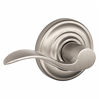 SCHLAGE RESIDENTIAL F10ACC619AND Door Lever Lockset Satin Nickel Passage