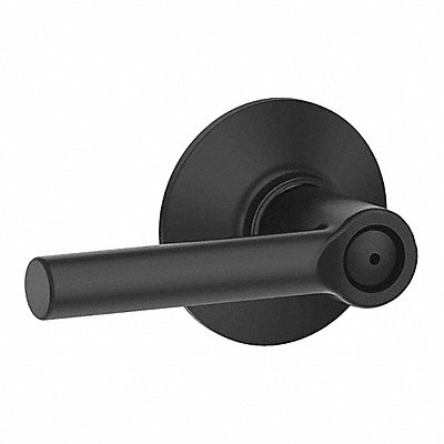 SCHLAGE RESIDENTIAL F40BRW622 Lever Lockset Black Powder Coat Privacy