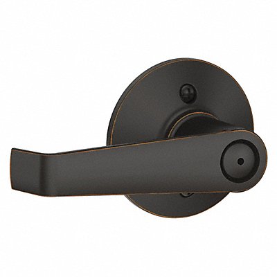 SCHLAGE RESIDENTIAL F40ELA716 Lever Lockset Antique Bronze Privacy
