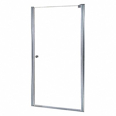 FOREMOST CVSW2572CLSV Shower Door Silver Pivot 72 in