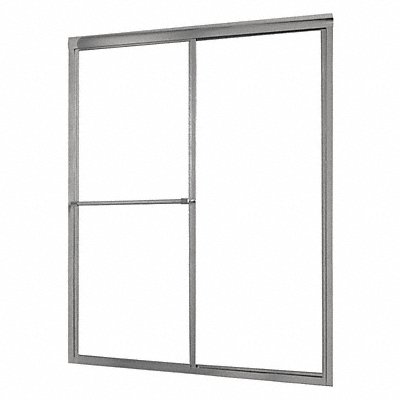 FOREMOST TDSS4870CLSV Shower Door Silver Dbl Slid 70 in