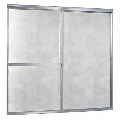 FOREMOST LKST6055OBSV Tub Door Silver Dbl Slid 55 in
