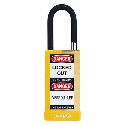 ABUS 20062 Keyed Padlock 3/4 W x 1-1/2 H Shackle