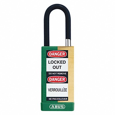 ABUS 20052 Keyed Padlock 3/4 W x 1-1/2 H Shackle