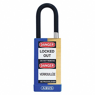 ABUS 20061 Keyed Padlock 3/4 W x 1-1/2 H Shackle