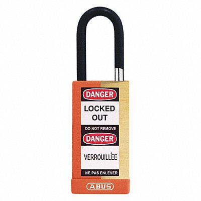 ABUS 20067 Keyed Padlock 3/4 W x 1-1/2 H Shackle