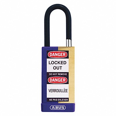 ABUS 20058 Keyed Padlock 3/4 W x 1-1/2 H Shackle