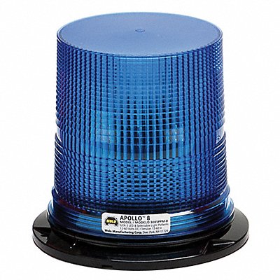 WOLO 3085PPMB Strobe Light Blue Flashing