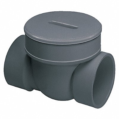 SPEARS S375P Backwater Valve 3 in PVC 120 Deg F