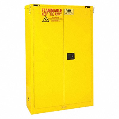 CONDOR 45AE88 Flammable Liquid Safety Cabinet 45 gal.