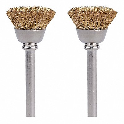 DREMEL 53602 Rotary Tool Brush Cup 1/2 Dia PK2
