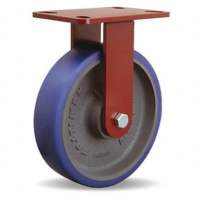 HAMILTON RZFWH8SPB Kingpinless Plate Castor Rigid 1200 lb.