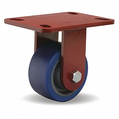 HAMILTON RZFWH4SPB Kingpinless Plate Castor Rigid 600 lb.
