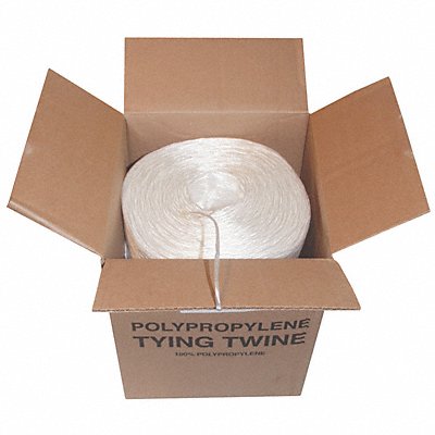 GRAINGER 19020 Twine 1/16 in Dia x 4 500 ft L 50 lb