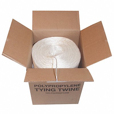 GRAINGER 19180 Twine 1/16 in Dia x 9 000 ft L 25 lb